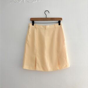 Vintage Yellow Skort